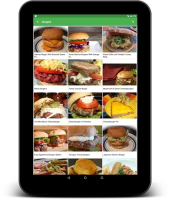 Lunch recipes android App screenshot 0