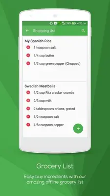 Lunch recipes android App screenshot 21