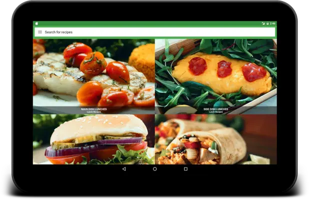 Lunch recipes android App screenshot 5