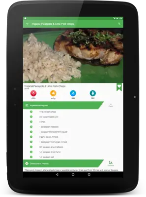 Lunch recipes android App screenshot 6