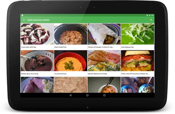 Lunch recipes android App screenshot 8